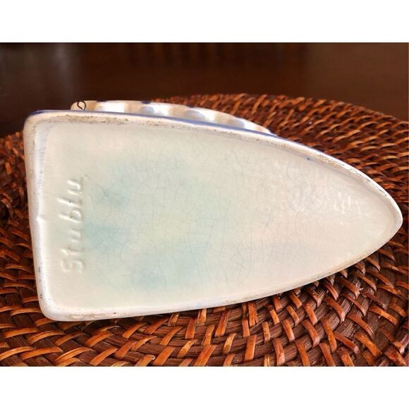 VINTAGE - 🎉HP🎉 Unique Decorative Porcelain Jewelry/Trinket BoxFrench Country - Picture 9 of 16